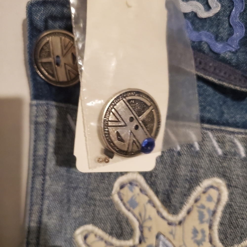 NWT! KEREN HART DENIM JACKET - Picture 7 of 8